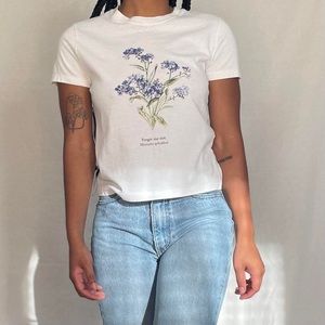 Floral Mini Tee